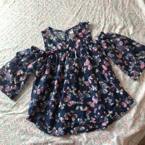 Girls Butterfly Top